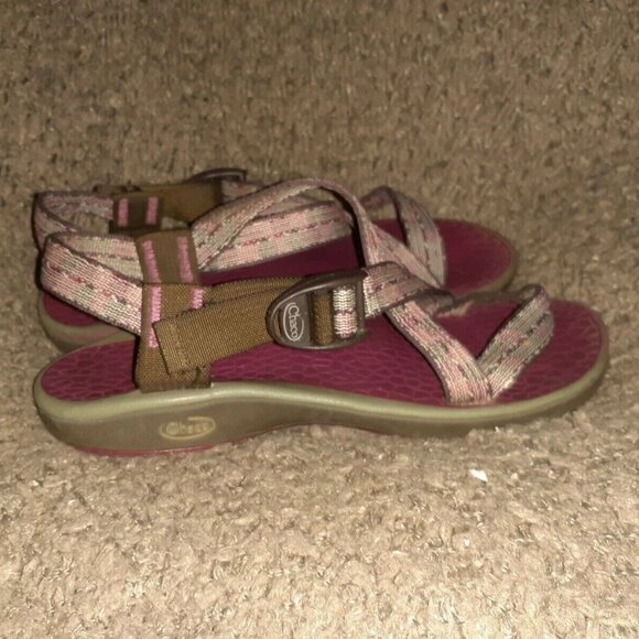 CHACO-Chari Cycloid Scale Strappy Outdoor Active Walking Sandal-SZ 7-Excellent - Picture 4 of 8